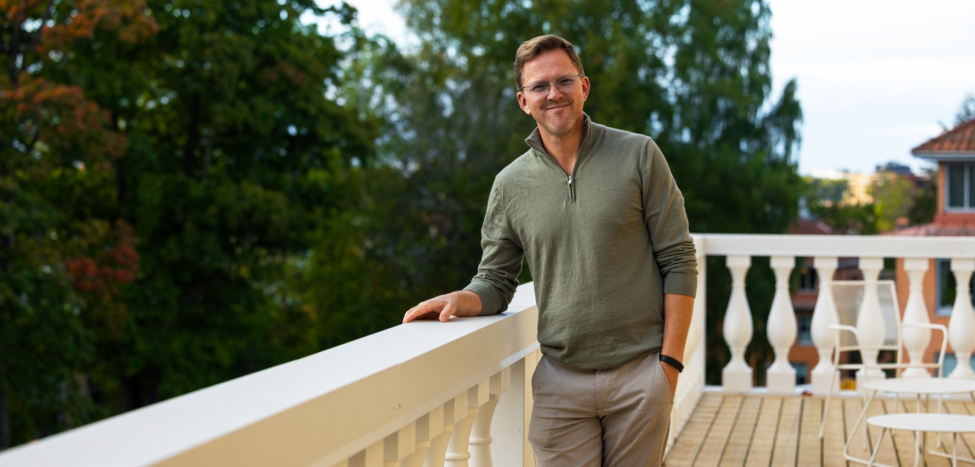 Gustav Einarsson är vd på Einar Proporities