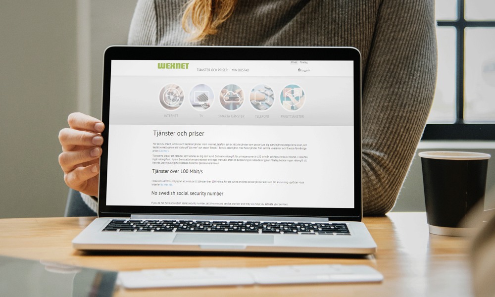 Tjänster i portalen